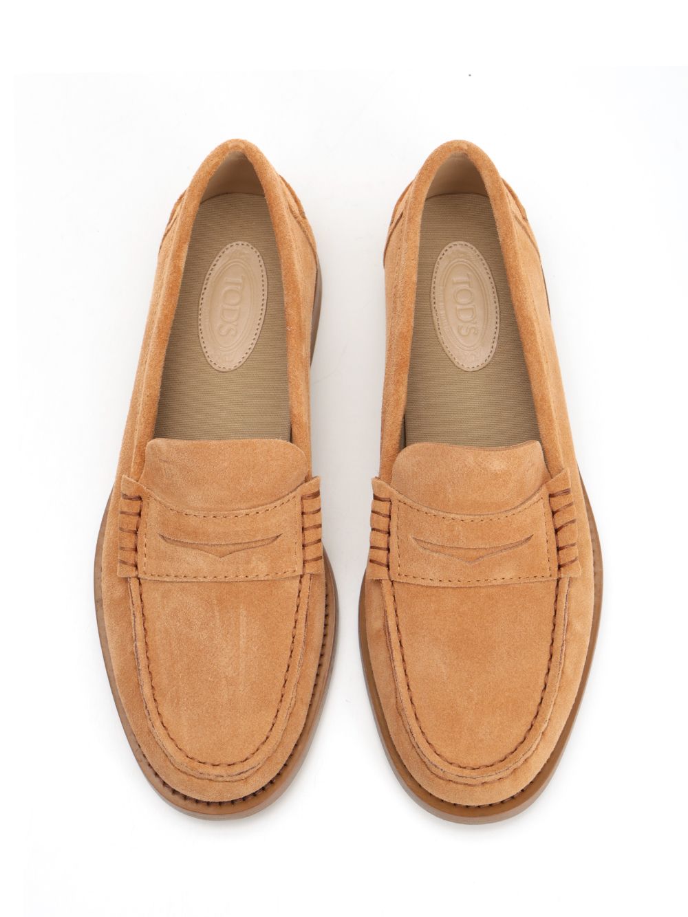 Tod'S Suede Moccasins Loafers - Brown | 9952d22ca603f431786fbb39dcd903b3a1ca9372