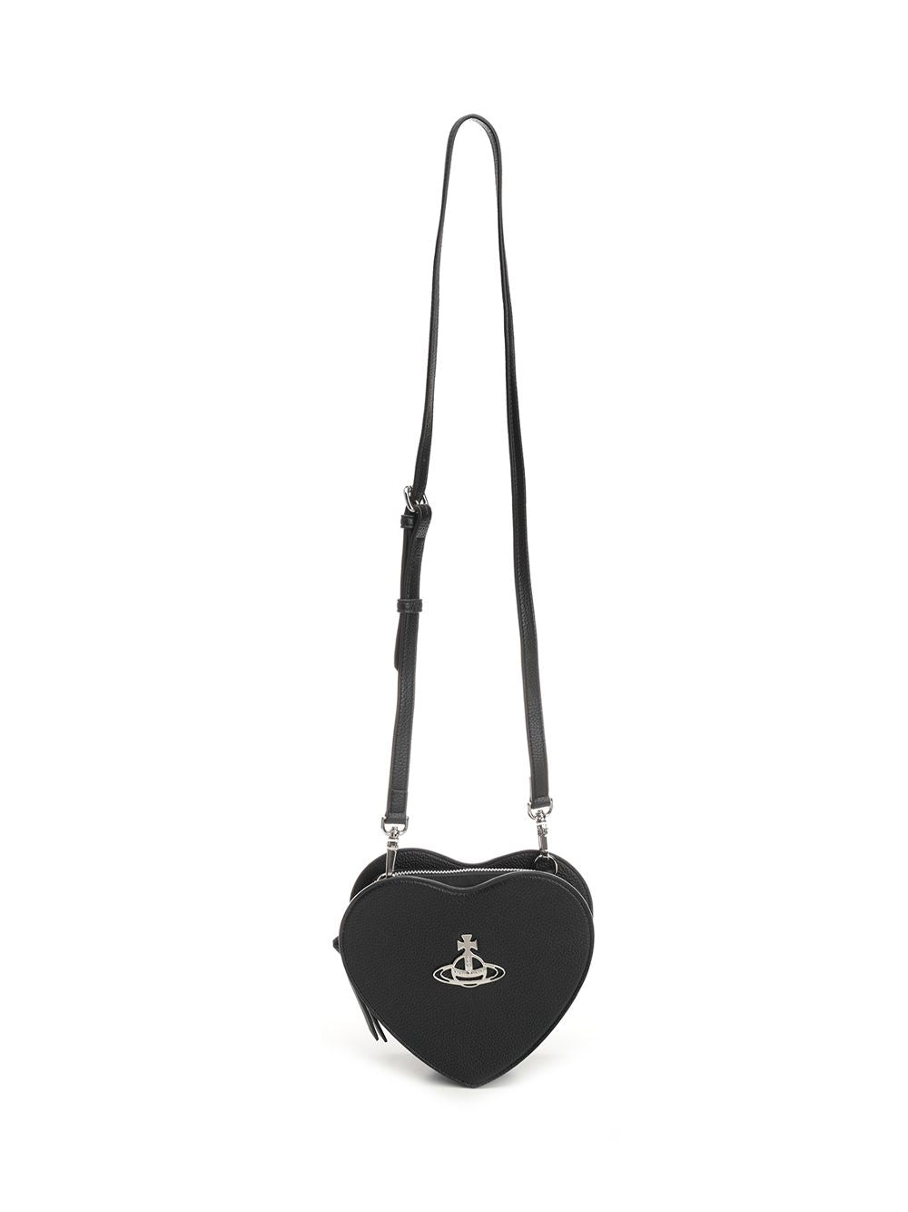 Vivienne Westwood Louise Heart Crossbody Bags - Black | a4075dbe8bf59446fc237285ca16ac8dce821fe1