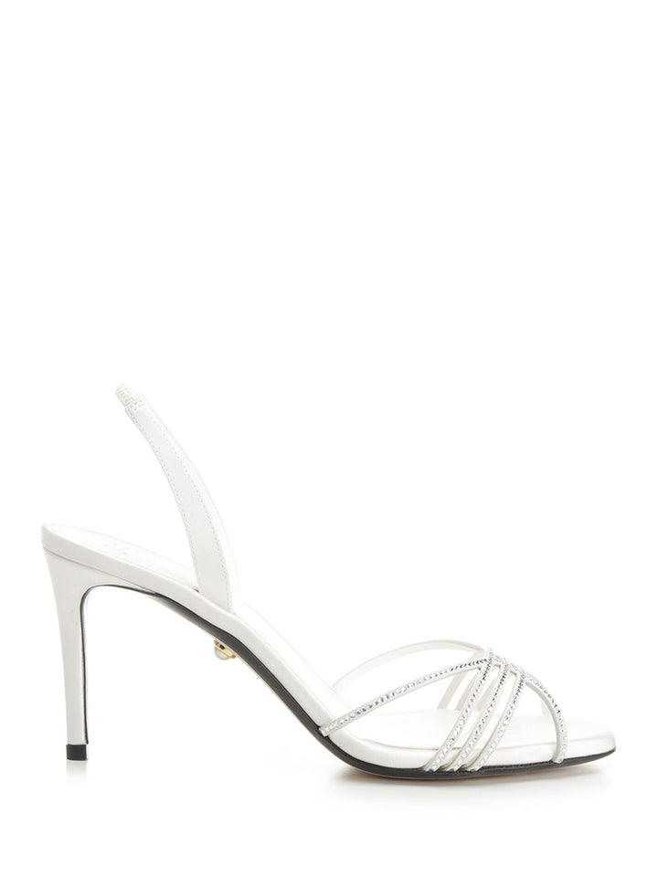 Alevi' Milano Giusy Sandals - White | e424b73796284bed208595b4e5b27b1a0f4e176e