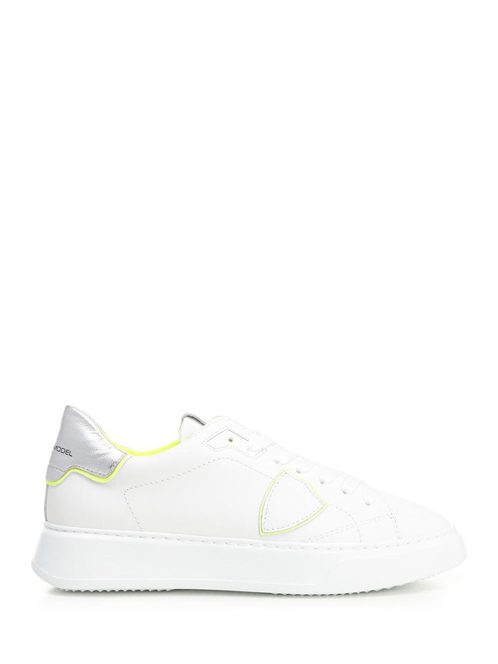 Philippe Model Temple Sneakers - White | 3a8684eba00a624f9800d30a0e1eb9dc455a4b01