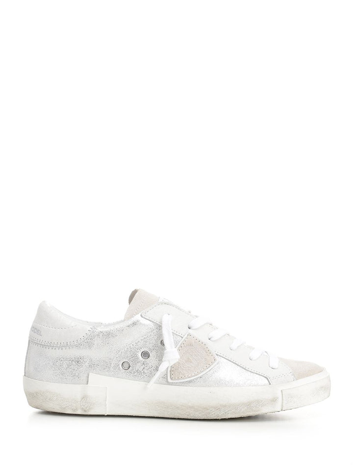 Philippe Model Prsx Sneakers - Silver | 6aa41c6fbd336aa540e56b9d9935a4f2ee7dcd9c