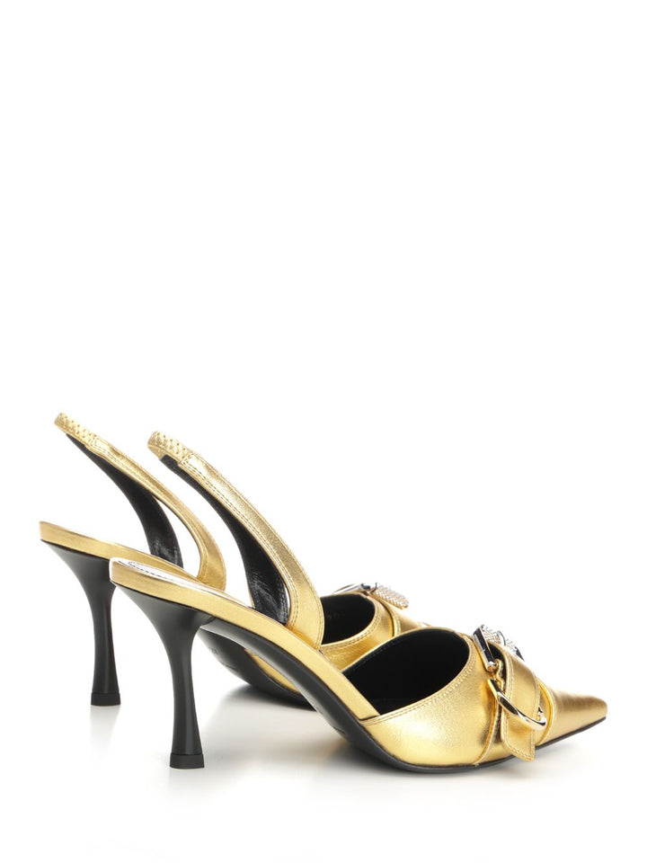 Givenchy Voyou Sandals - Gold | 589d8802f5d6e405cb6432ad27cf312b7196c94d
