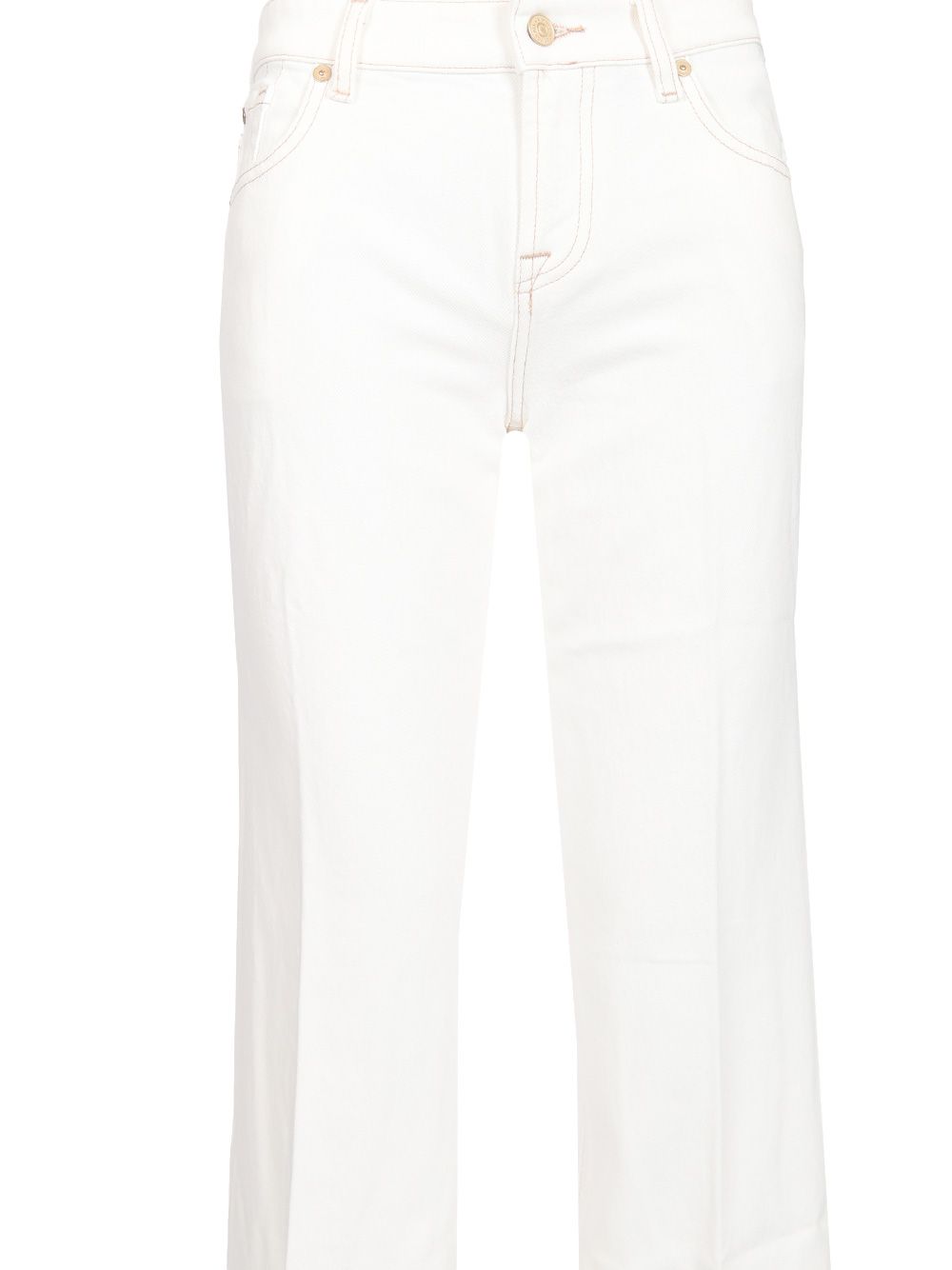 7 For All Mankind Calie Jeans - White | 50c4ee6a7b5fa44d40e9c32d43947e2f89bf7713