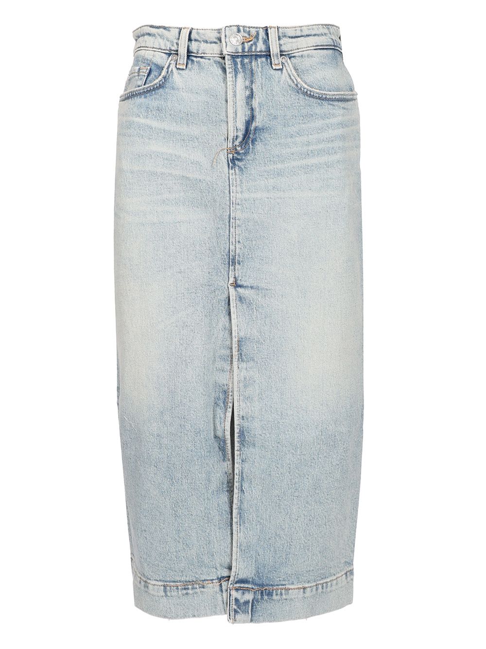 7 For All Mankind Amber Skirts - Light blue | 37765d0219f2e04e982c4485845115aa99cbe80b
