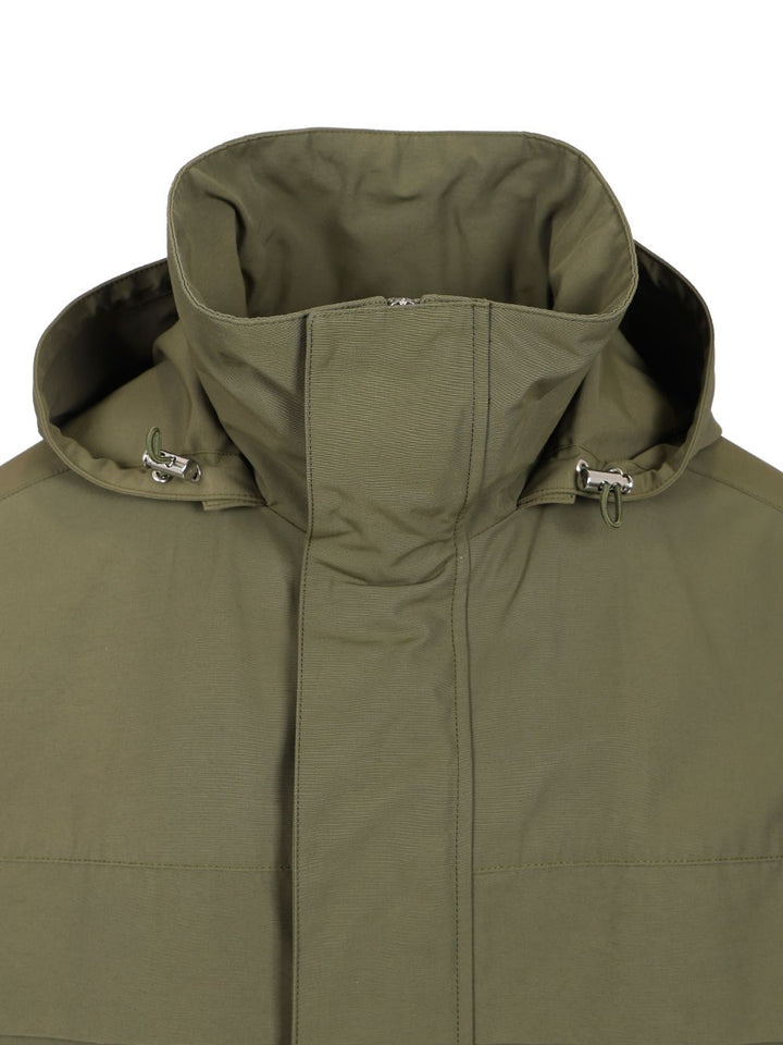 Bottega Veneta Technical Cotton Jacket Jackets - Green | 52c81dd9ed466bf9eb92cb75d0240e0c388619b4