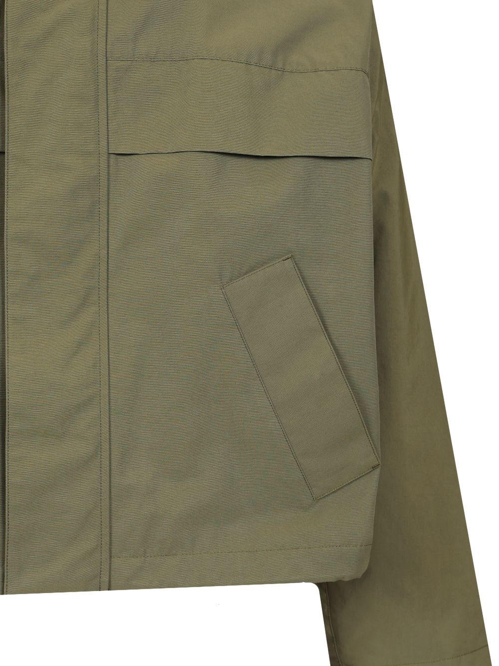 Bottega Veneta Technical Cotton Jacket Jackets - Green | 885f86f40b007231ab383729e099132d88b03c8e