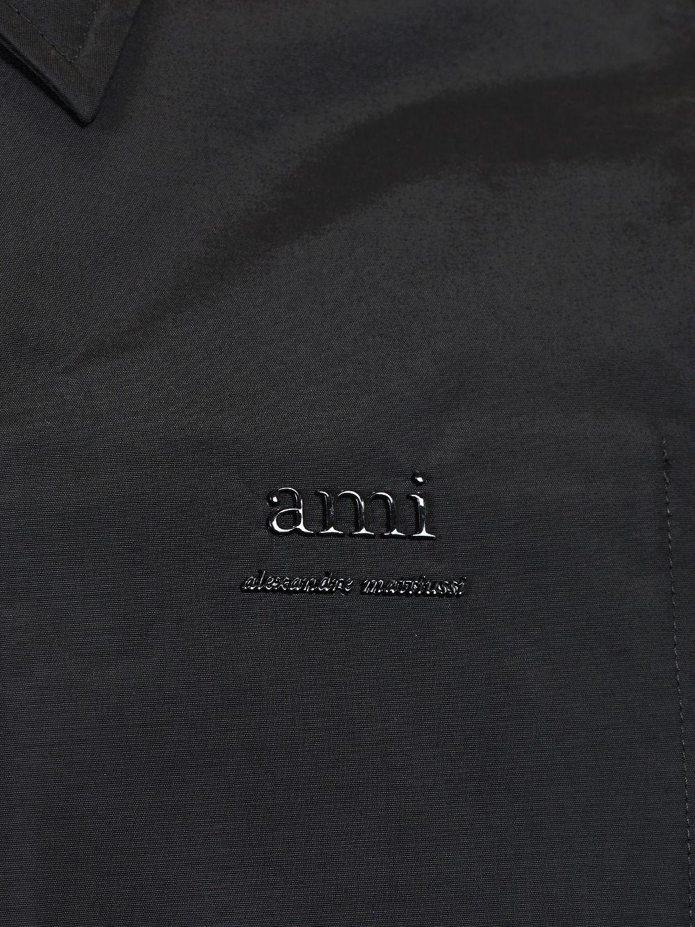 Ami Nylon Bomber Jacket Jackets - Black | 67cb7c8c2ecc14d3ec7a3218c4bdc4fecf02425e