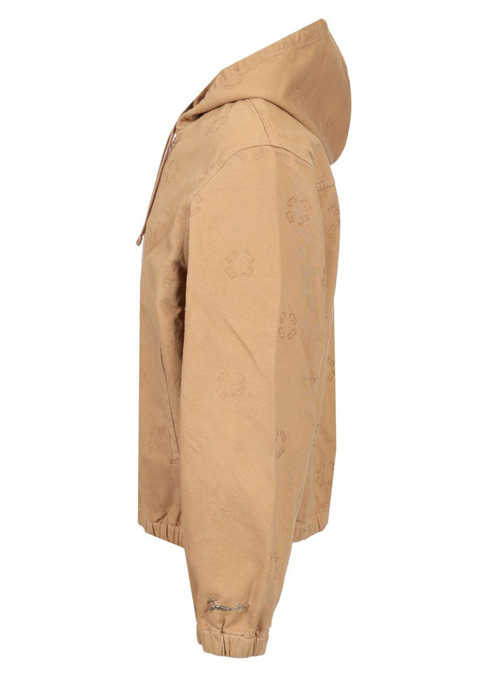 Givenchy Monogram 72 Denim Jacket Jackets - Beige | a133b04881dd08b8d67d85637d917e142466d05e