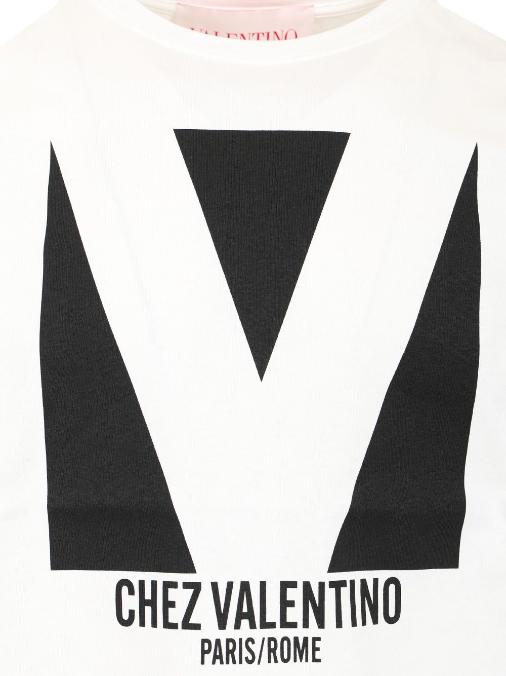 Valentino Garavani Chez Valentino T-Shirt - White | 037f6ad8d1e44b2741f99ce96a0bd2432744139d