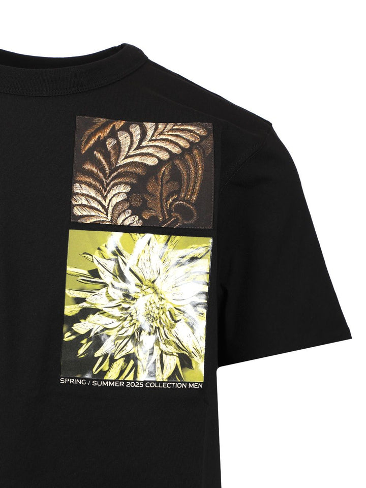 Dries Van Noten Spring T-Shirt - Black | 16d242ea0cec361ab45b0fe1893ba6926c29fbbd