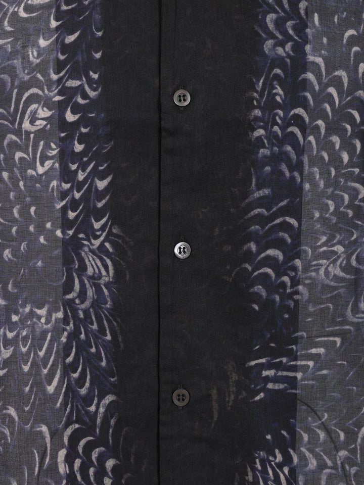 Dries Van Noten Boxy Cotton Shirt Shirts - Blue | ff72f3bba6e955eb2519d512b60997127506b4b9