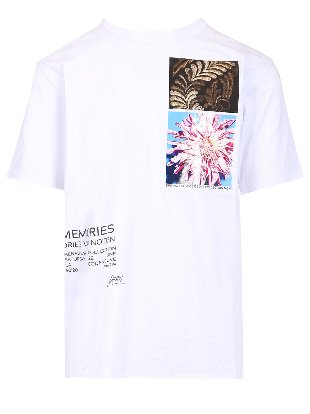Dries Van Noten Spring T-Shirt - White | 63a4bfce127703a2d26644602d0a4c5ec1143d90