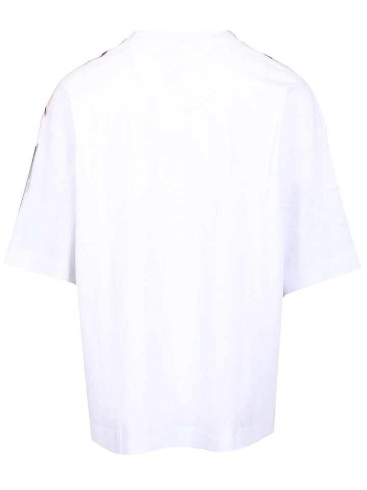 Dries Van Noten Oversized Cotton T-Shirt - Multicolor | e2037fed61c3da7a057f218083edbe5147d5cb70