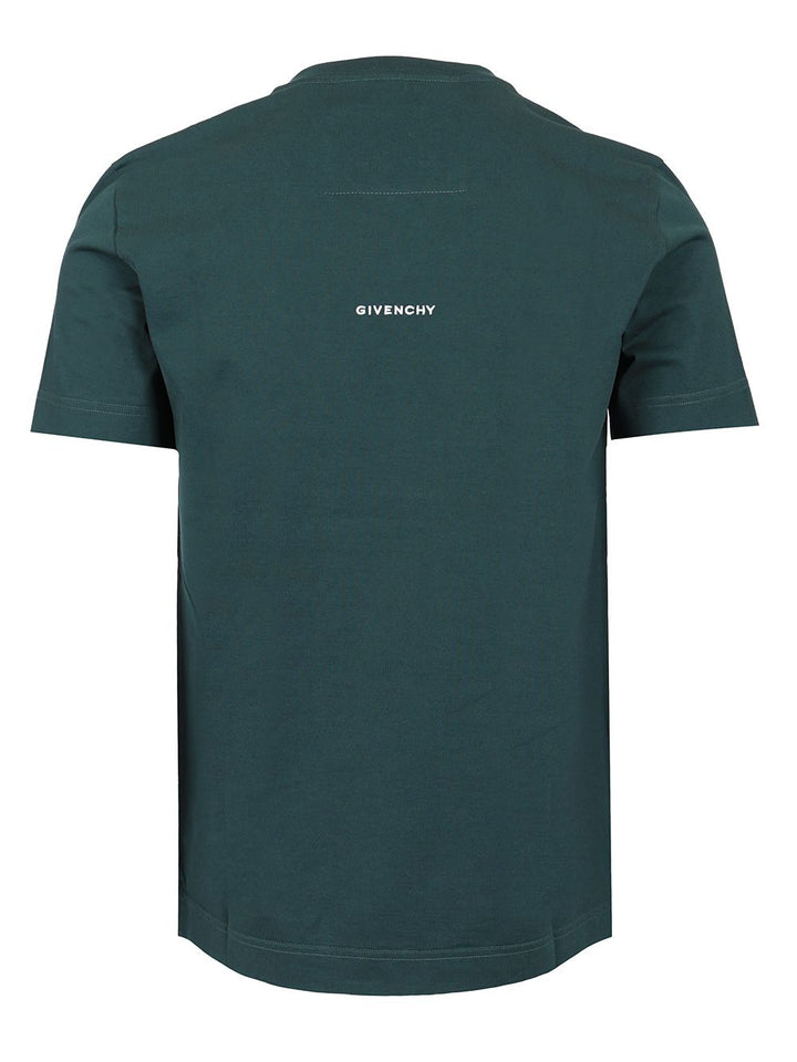 Givenchy Slim Fit  4g T-Shirt - Green | 97df1184e5b6f516f7a5496d9d83b0e06c4c269d