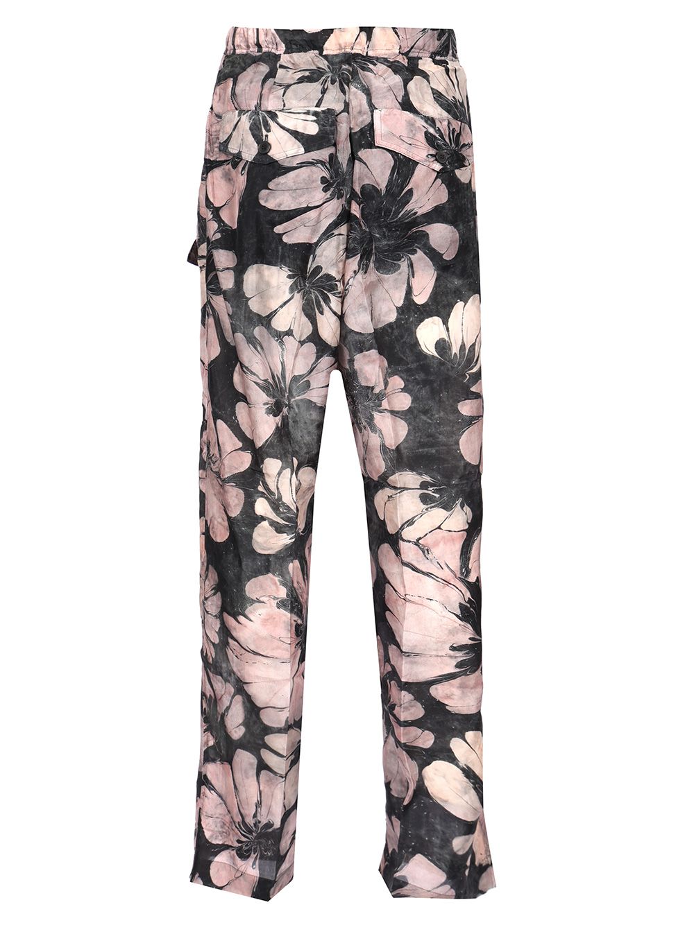 Dries Van Noten Flower Print Pants Trousers - Multicolor | 8cbd09c13ed2b2e28424fcf1892f553c1e46d065