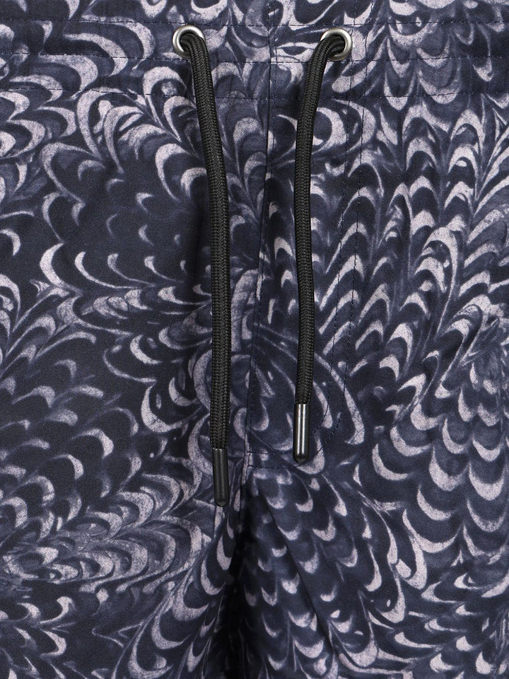 Dries Van Noten Printed Swim Shorts Swimwear - Blue | 7cb6b31671e77ab30d35e269a888377d22684e0a