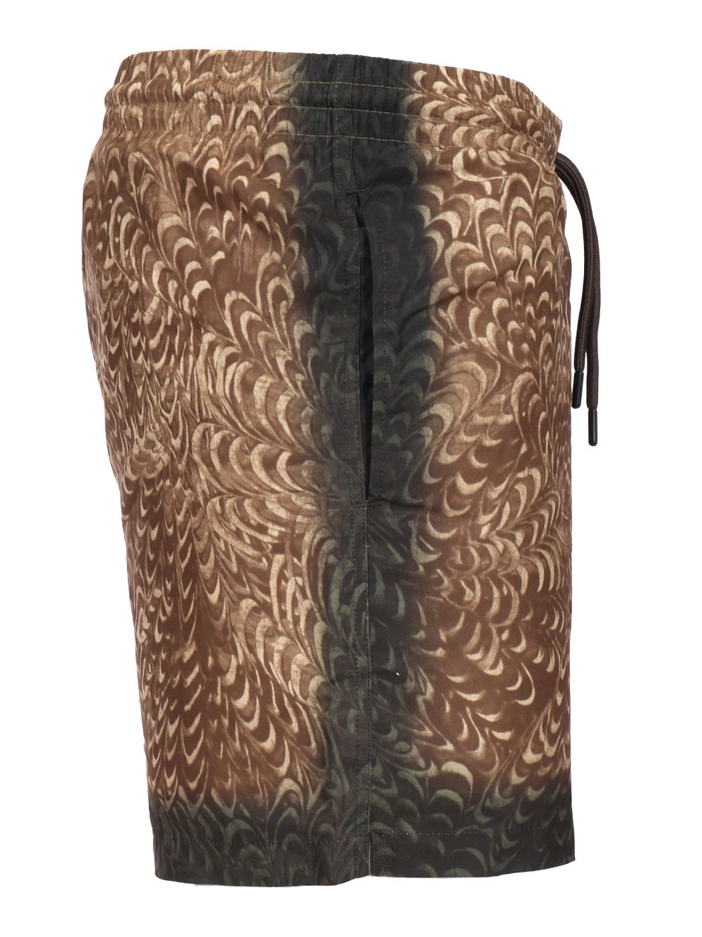 Dries Van Noten Printed Swim Shorts Swimwear - Beige | b21b3e005a6b8179060cdb881be89daee4a46cca