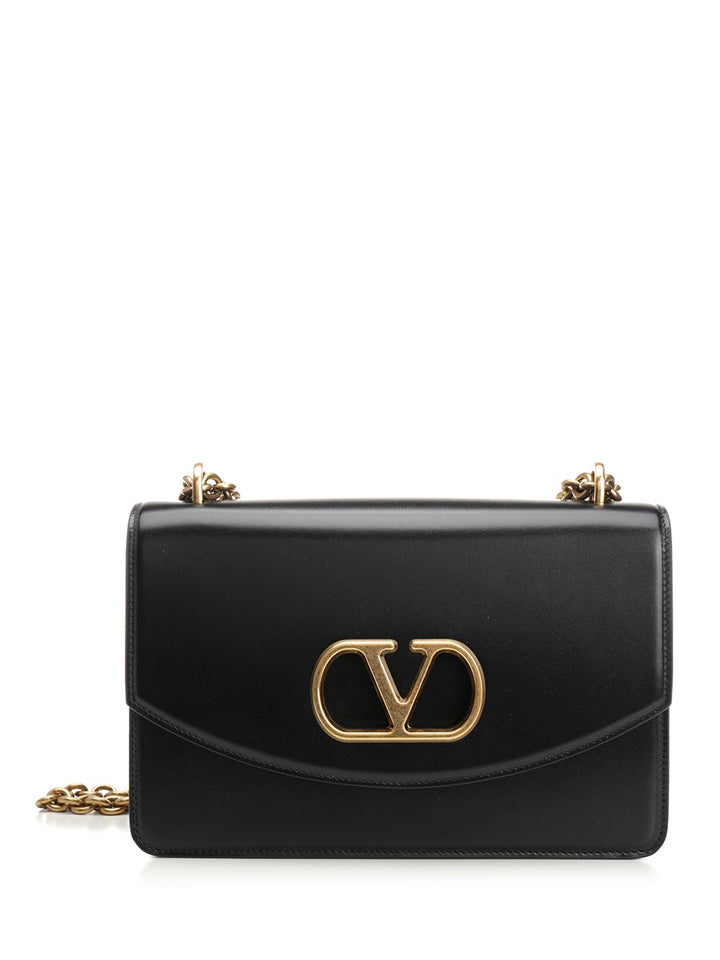 Valentino Garavani Vain Shoulder Bags - Black | d5cbda706422e03d6fa1acb9e020803b4da1ce67