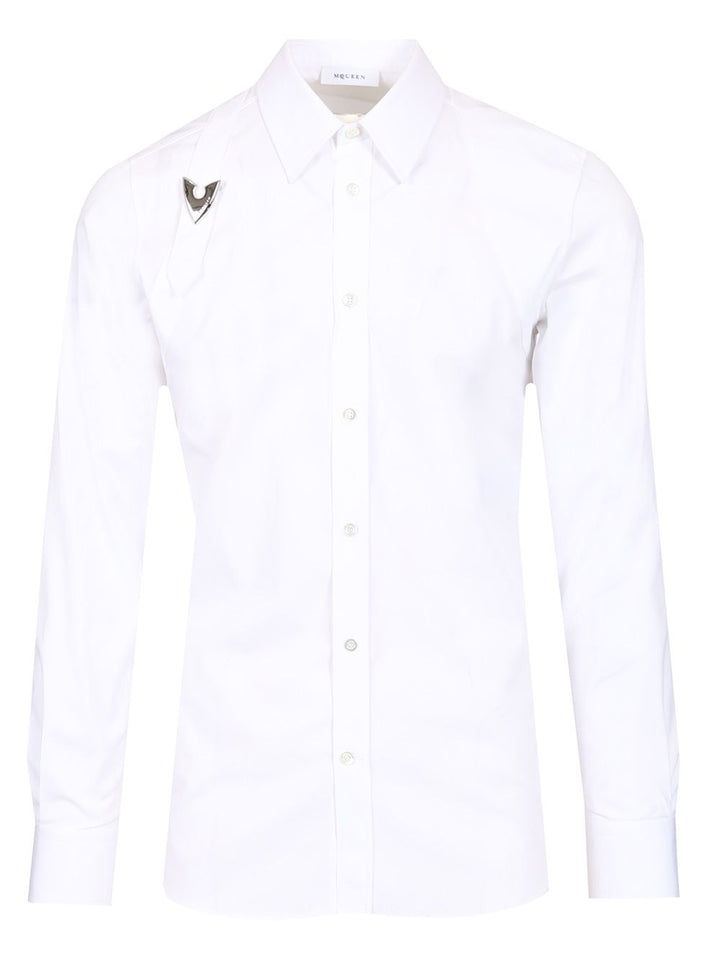 Mcqueen Harness Shirts - White | 91dc54996c793b8f74aee7abc275d7d6e76779b5