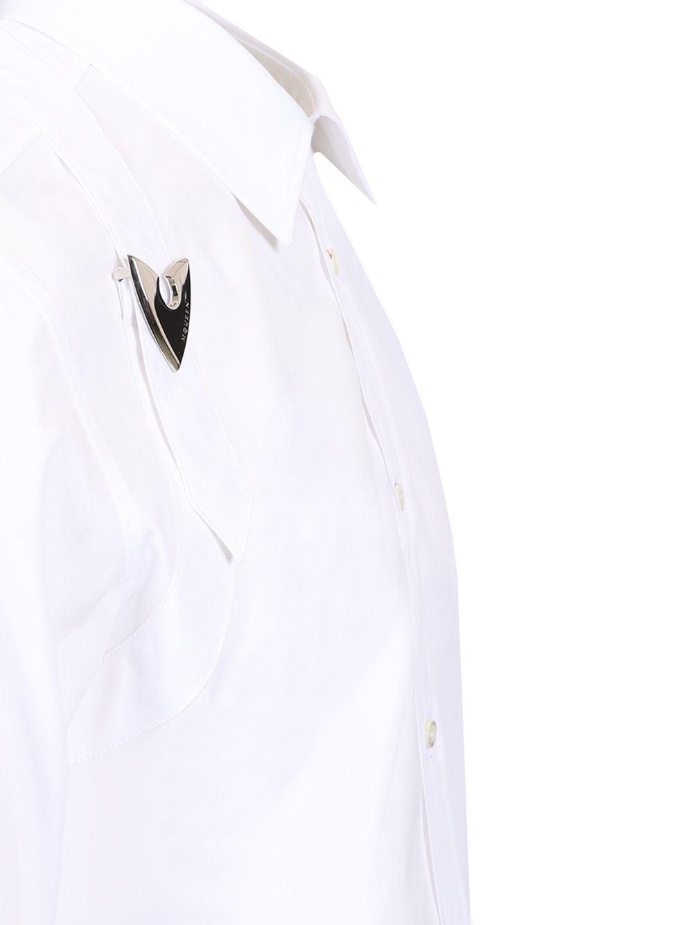 Mcqueen Harness Shirts - White | 04102db0a3dfd54da71095ad287d4287fb6c5b98