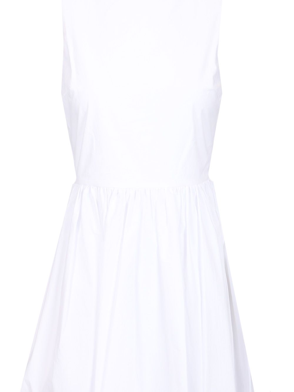 Matteau Midi Dress With Open Back Dresses - White | 3d80e12420d529536bfd94c5e0ca017f6c603fda