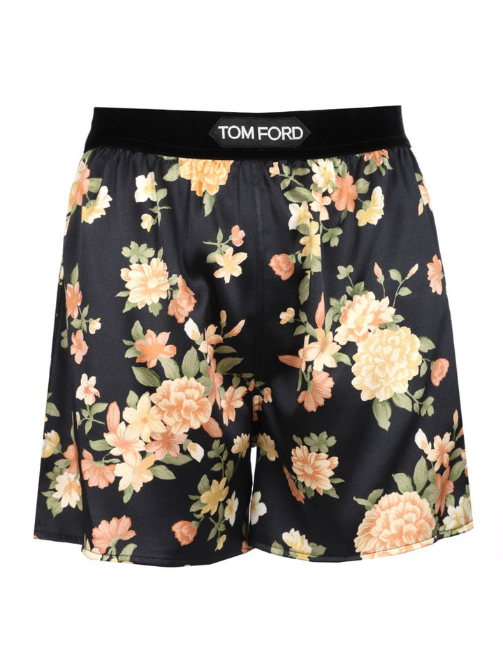 Tom Ford Boxer-Style Shorts In Silk Satin Trousers - Multicolor | 8a78eb4e729734060a38e218261b71bda2714a1e