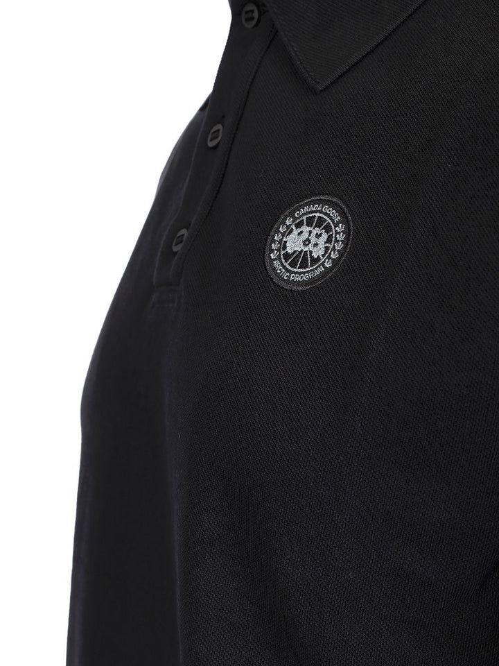 Canada Goose Beckley Polo shirt - Black | 8e89c83724c2cd8ea9d8e542ab7a254151a1a039