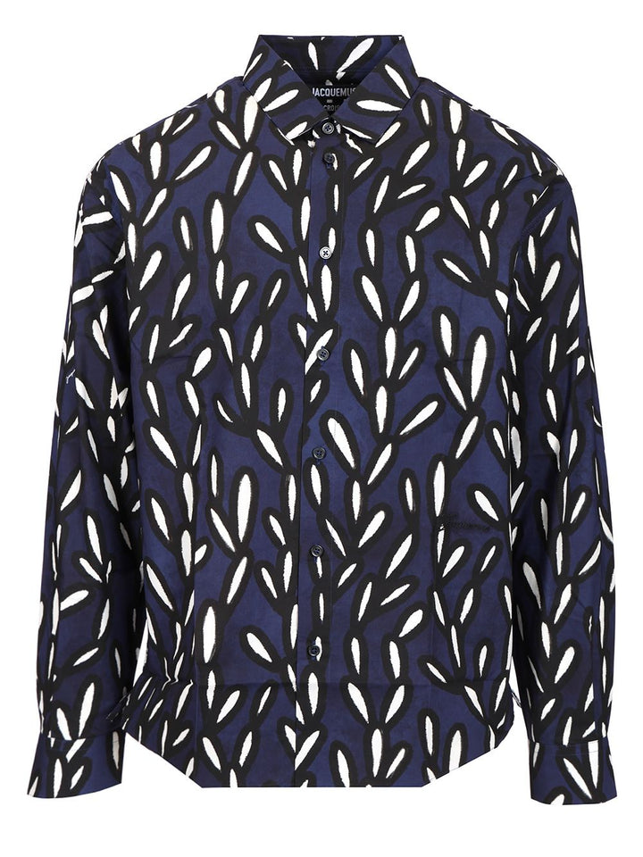 Jacquemus Simon Shirts - Blue | 8c597ea62e4091f82927207a06cc65fa6baba05e