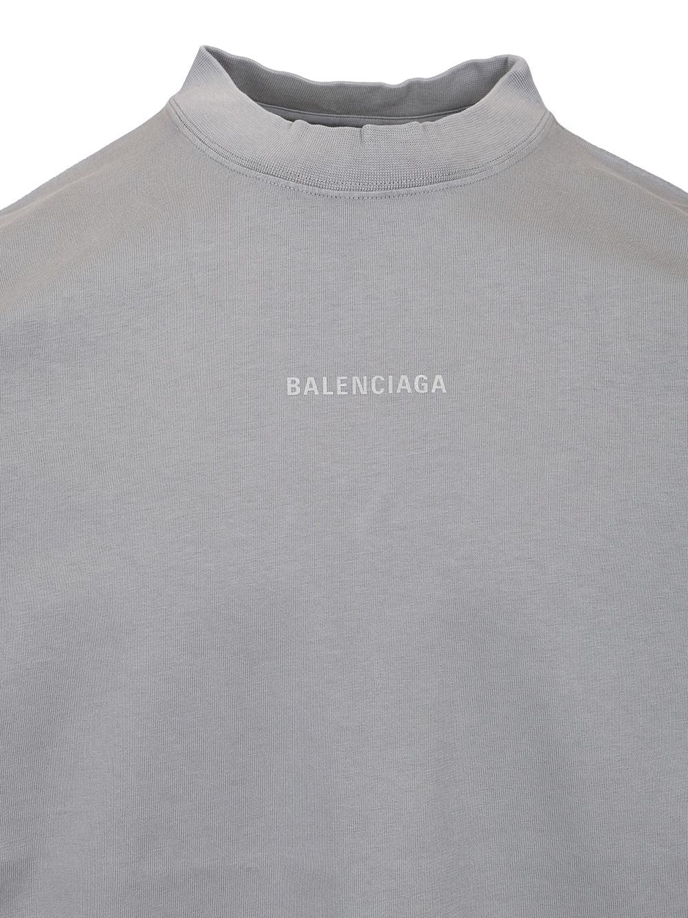 Balenciaga Oversized T-Shirt - Grey | 388fa7268fb8255441d966796b275e53af5f320d
