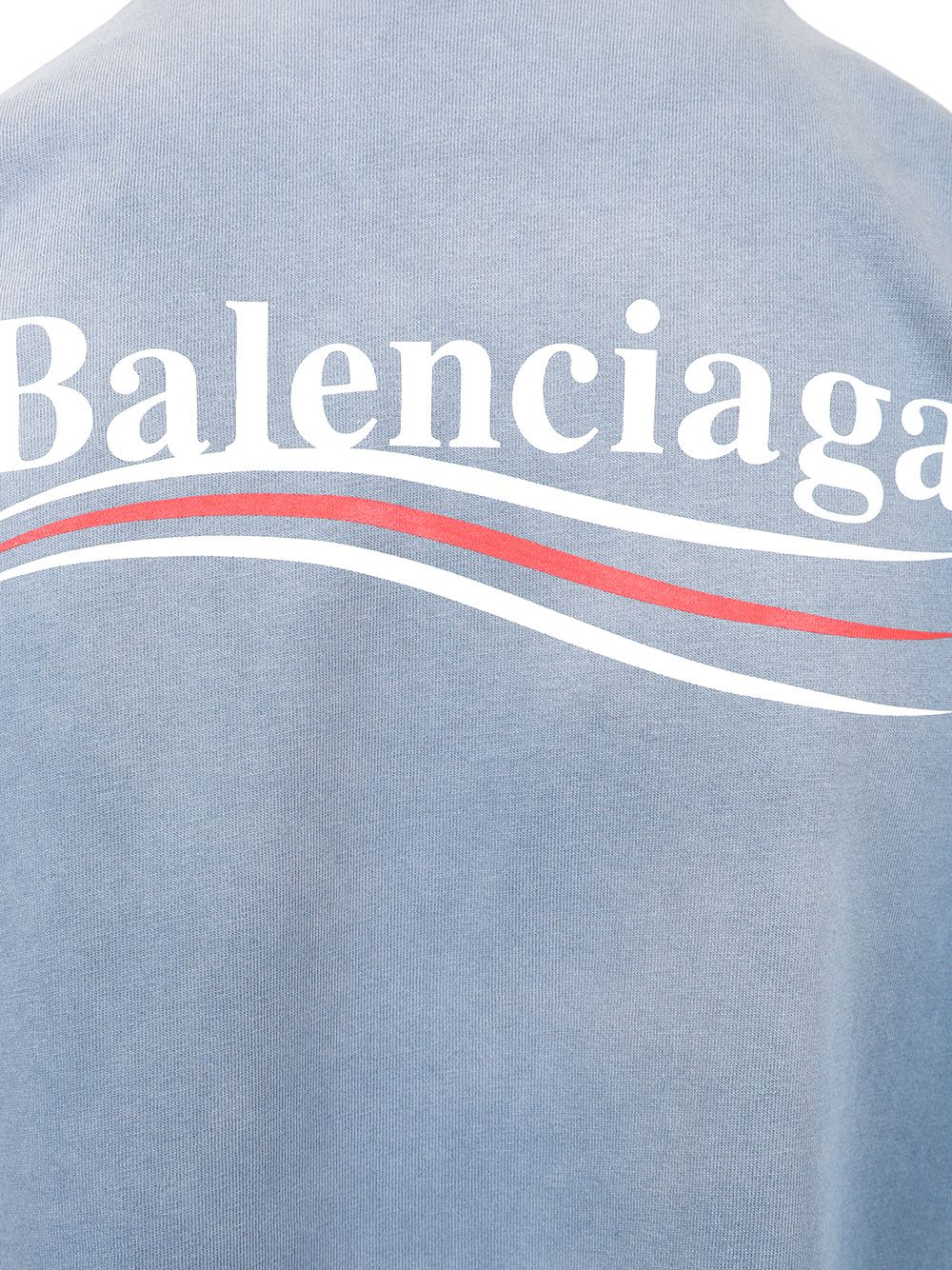 Balenciaga Political Campaign T-Shirt - Blue | a8553845a9e352208a5f5bc56b6baa75b0d9f957