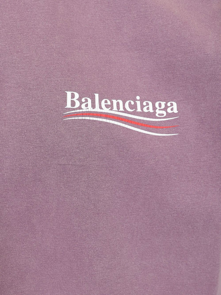 Balenciaga Political Campaign T-Shirt - Violet | f897b6aa4c056ad5d0b885041ded6960e4510525