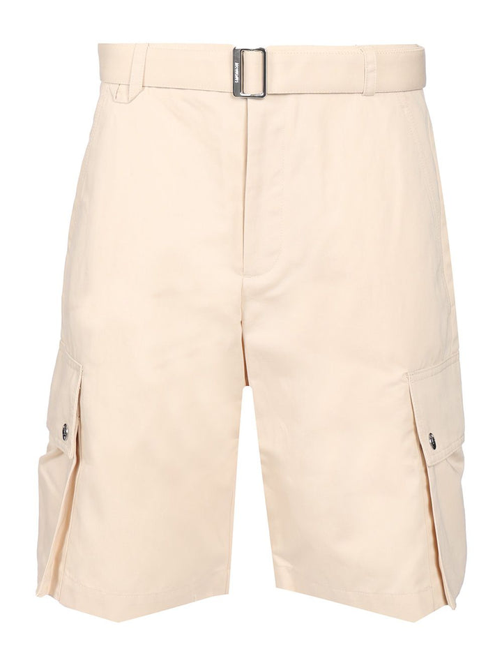 Jacquemus Cargo Bermuda With Belt Trousers - Beige | 5c0d49399f4ccbaada5a8efc1517766304975f67