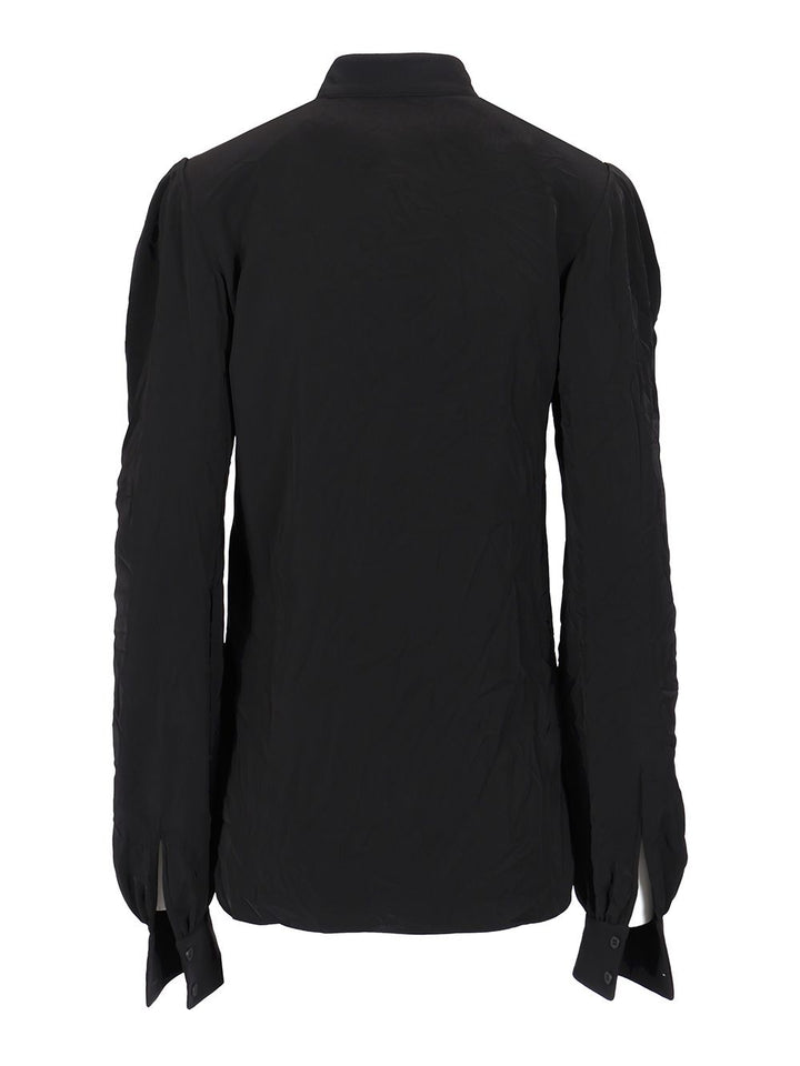Balenciaga Bow Shirts - Black | 0090dc9907edd99166498e688ca15a568b8d0182