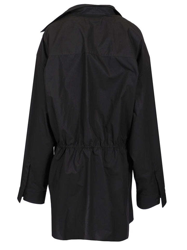 Balenciaga Poplin Shirt Dress Dresses - Black | e12ed212f5d1a47fdca09165a7be1121b80ab6a1