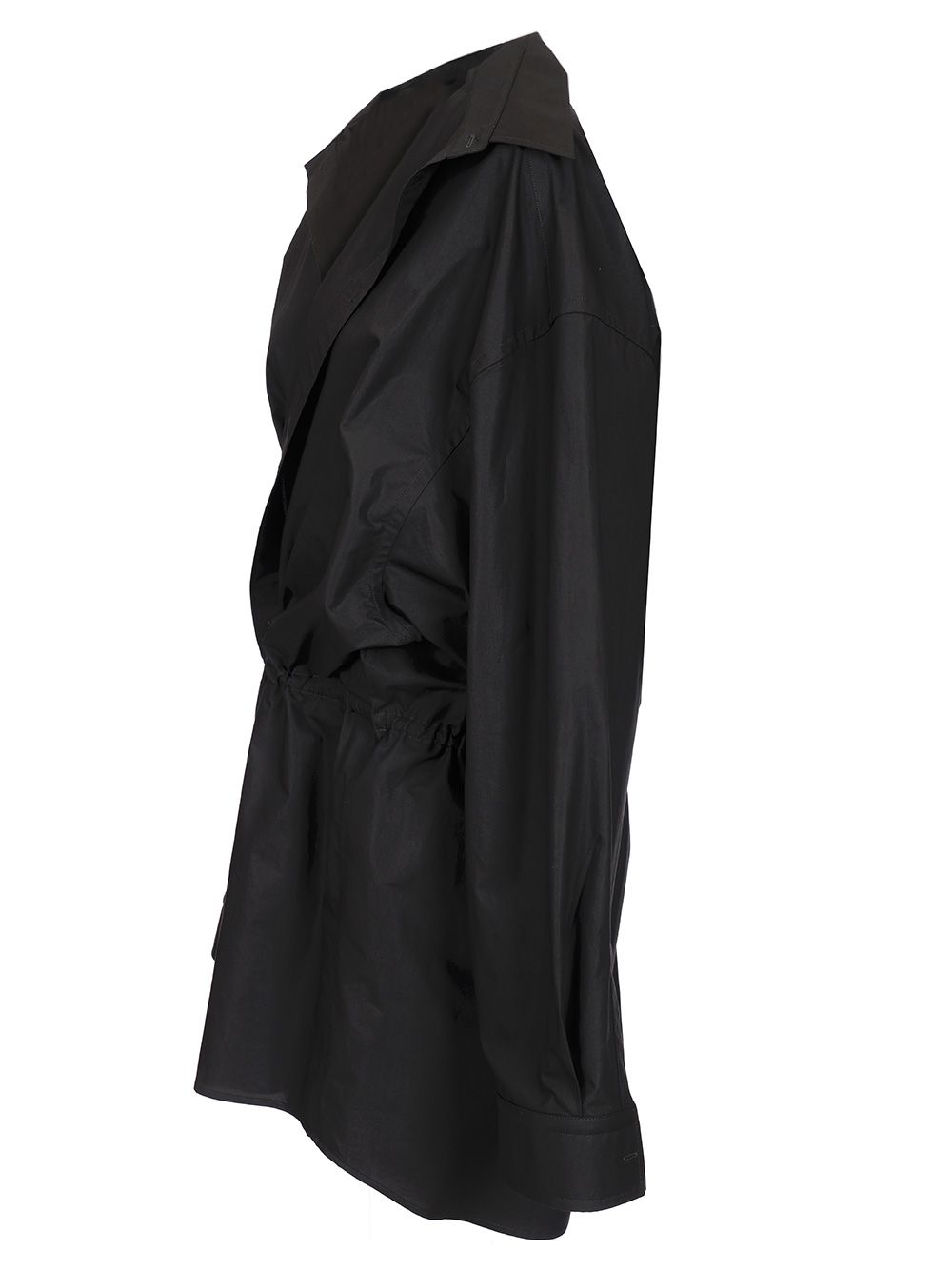 Balenciaga Poplin Shirt Dress Dresses - Black | 13e2556aacac15fa996fbda9d38a7cf39bd57308