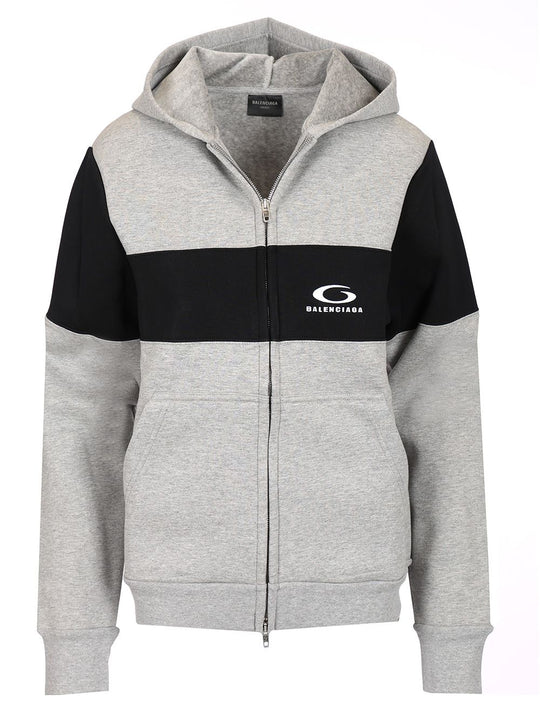 Jersey Hoodie Sweatshirts Grey