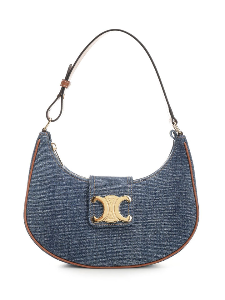 Celine Ava Shoulder Bags - Blue | 8d43199edff67b83789f8b758eb9e42e3f892a9f