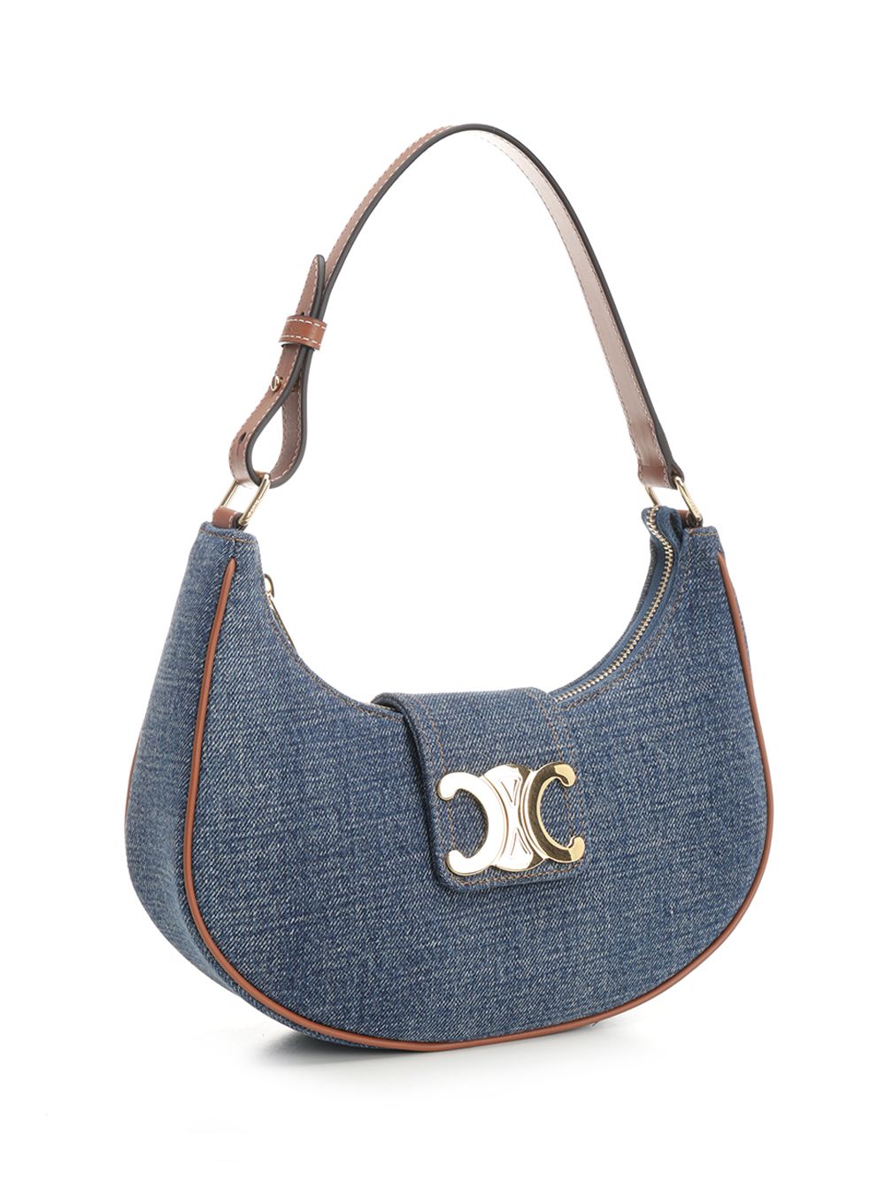 Celine Ava Shoulder Bags - Blue | 22444113f5a568a24efcb697a26b2b020555e280