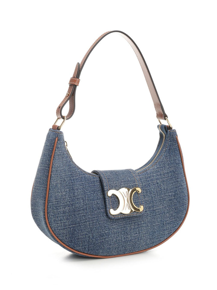 Celine Ava Shoulder Bags - Blue | 22444113f5a568a24efcb697a26b2b020555e280