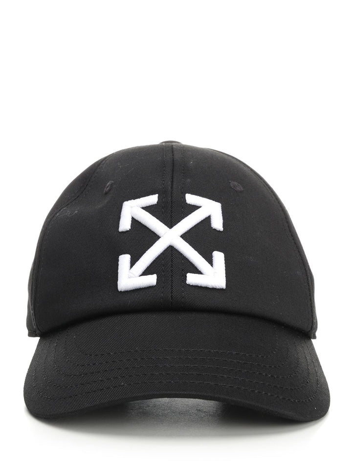 Off-White Baseball Cap With White Arrow Hats - Black | a67adef3d85b24b2b5cb03f0bb1e7ab934846d6c