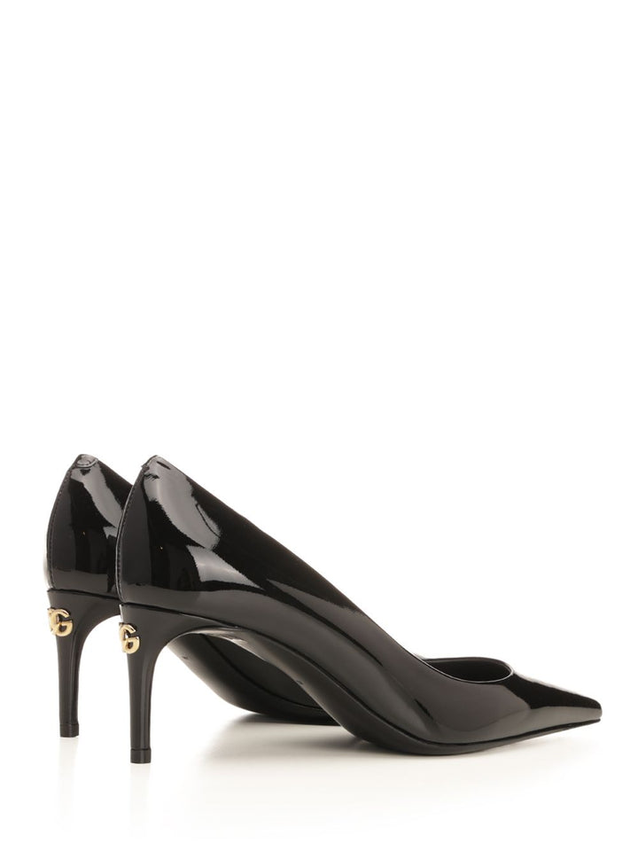 Dolce & Gabbana Patent Leather Décolleté Pumps - Black | dea0e6aa70186884c893b5a549ab49006868d1f7