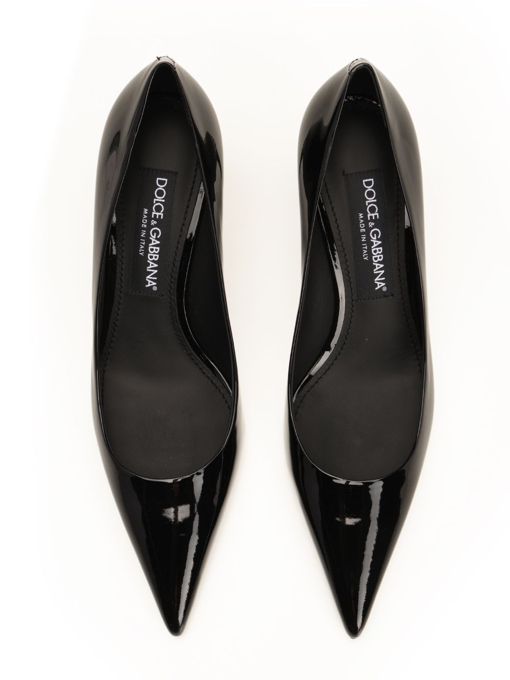 Dolce & Gabbana Patent Leather Décolleté Pumps - Black | afc6607c18d95ae2b948faa58328ea67708a0135