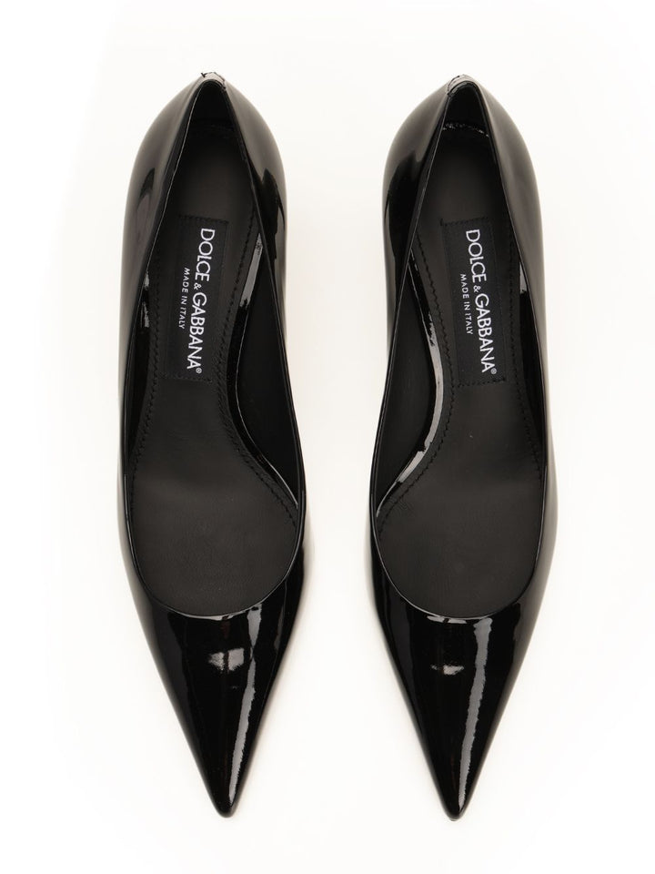 Dolce & Gabbana Patent Leather Décolleté Pumps - Black | afc6607c18d95ae2b948faa58328ea67708a0135