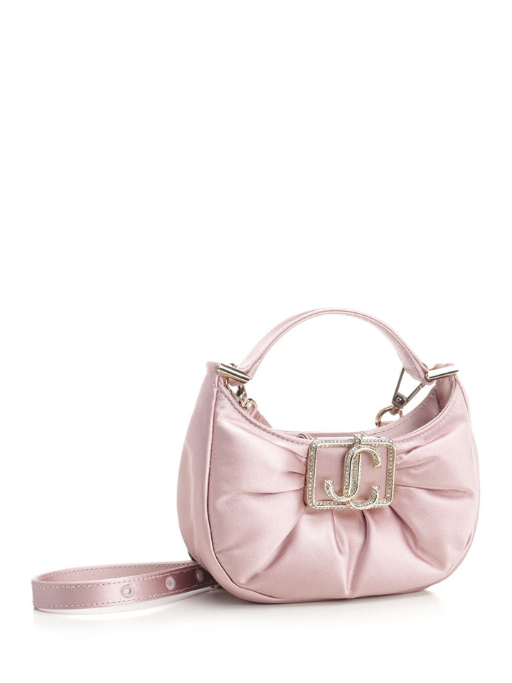 Jimmy Choo Edie Hobo Mini Handbags - Rose | d4e31ec6dfcf327bd33ae79bb9fccc79f1da0b87