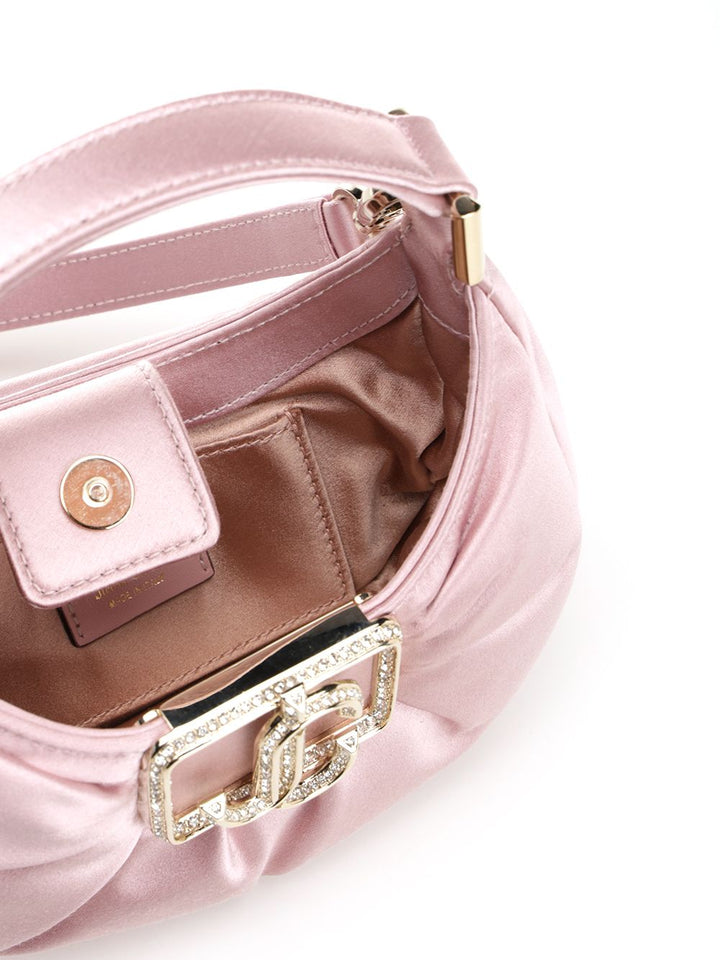 Jimmy Choo Edie Hobo Mini Handbags - Rose | 4299aceec483febedbc52056d39c6eac5795c508