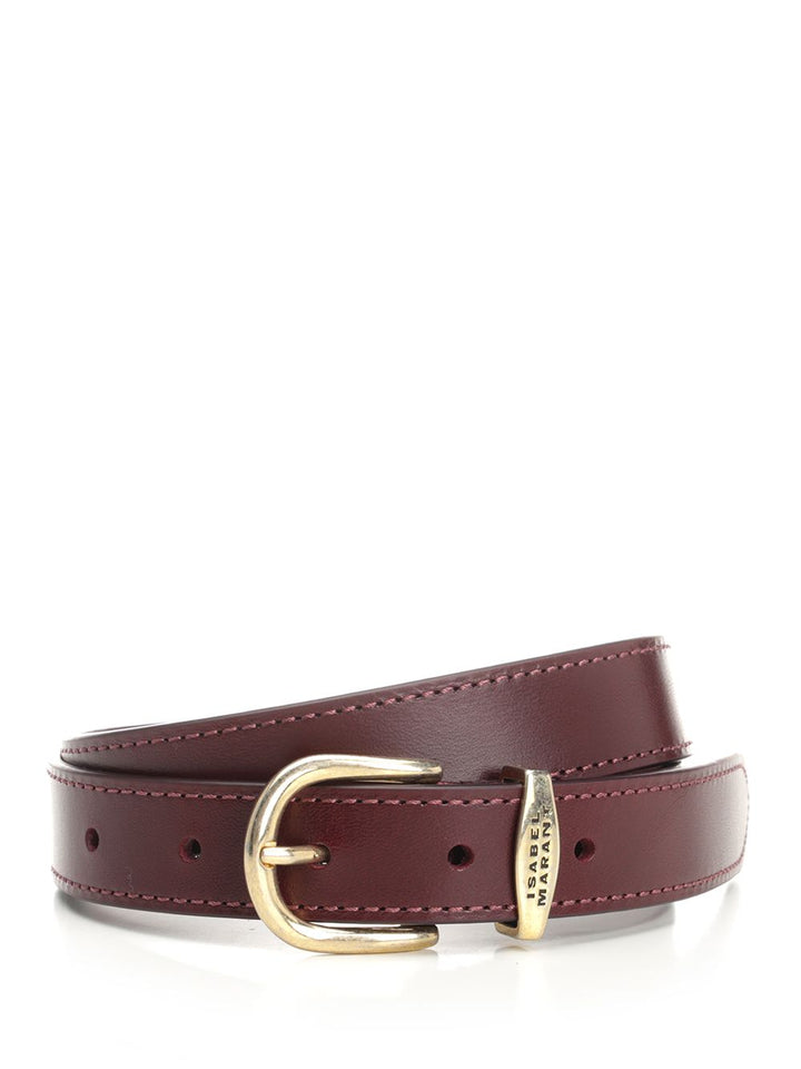 Isabel Marant Zadd Belts - Bordeaux | 73f2e184609246c35ccce754c459ef9513b0e3c5
