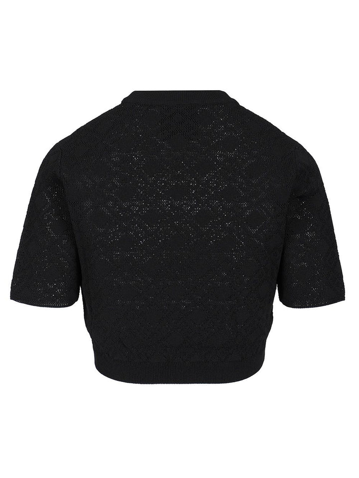 Givenchy Crop Sweater Knitwear - Black | a83cb4cd4ffbbda0280b7730a4097c1e9a024780