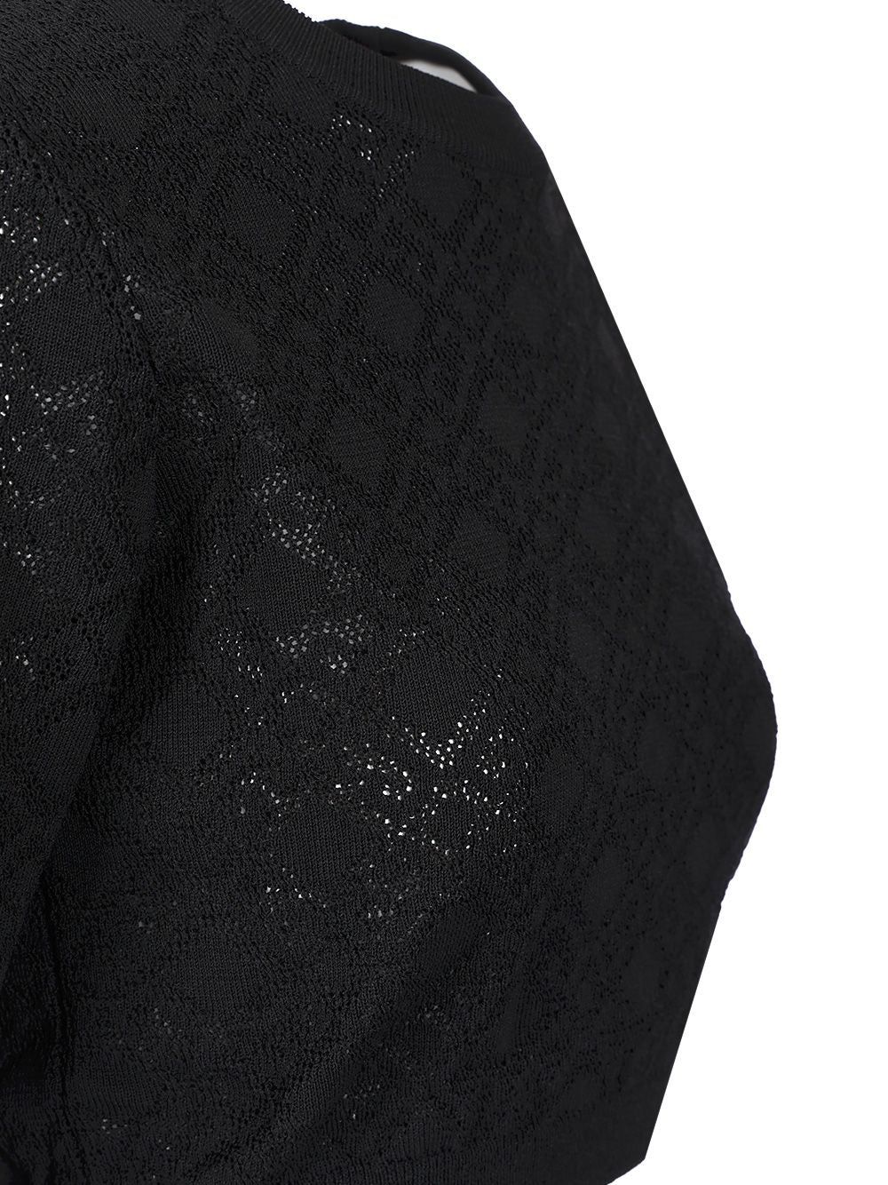 Givenchy Crop Sweater Knitwear - Black | b0e4a055b89203a413e0f44c935a95c92250e167