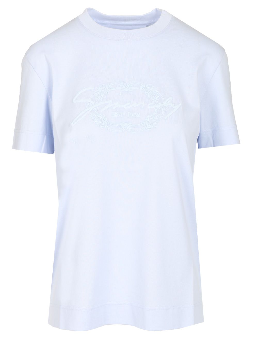 Givenchy Light Blue Jersey T-Shirt - Light blue | 4a684762a65c1b092cbdf15b45a9ae1e47e9dd06