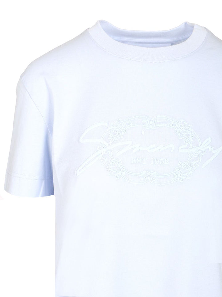 Givenchy Light Blue Jersey T-Shirt - Light blue | ee24d085d3d219b84dab037e748947362ee4e7a9